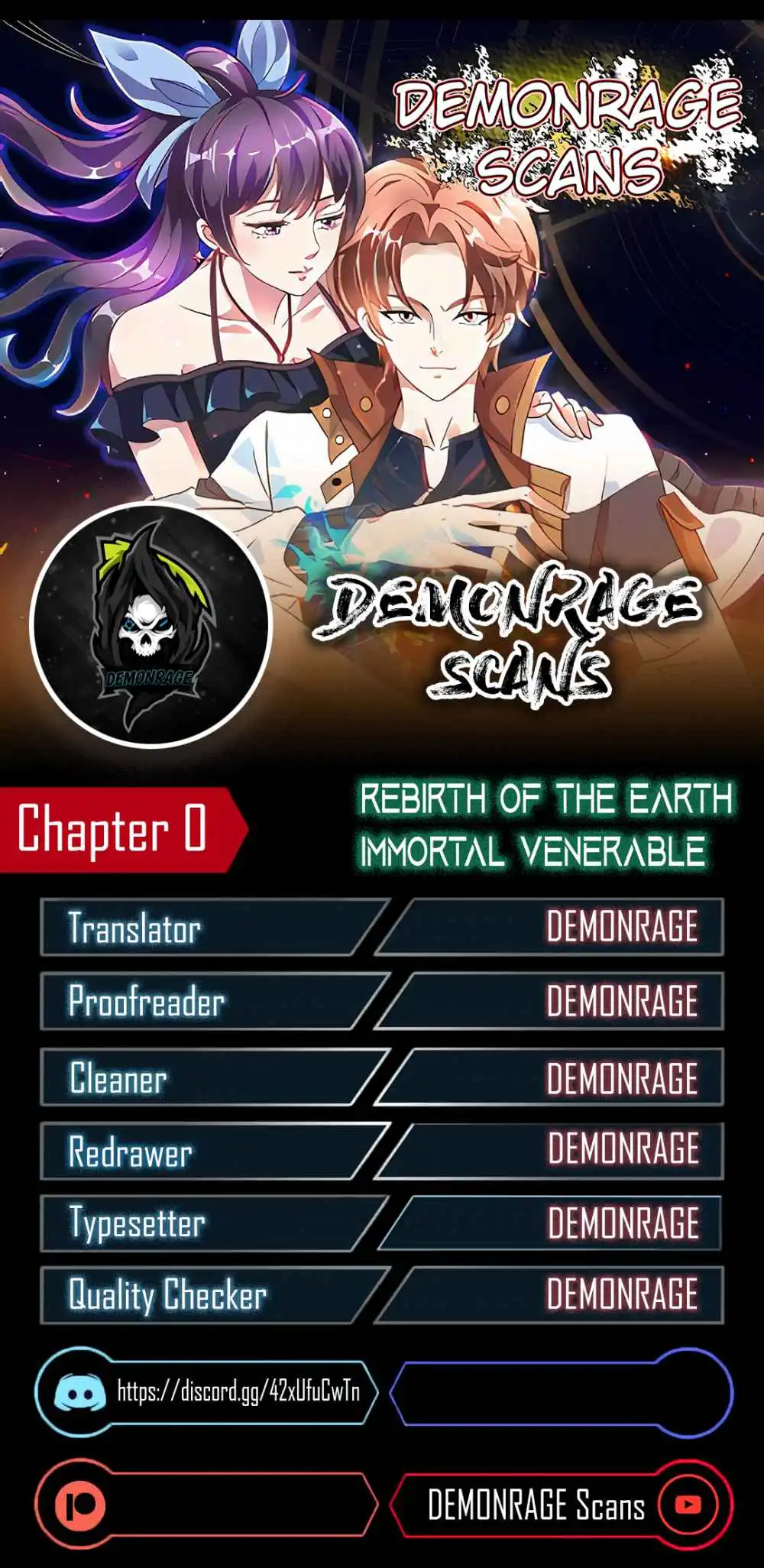 Rebirth Of The Earth Immortal Venerable Chapter 0 1